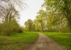 Krásný Dvůr  Vstup do rozsáhlého přírodního krajinářského parku, prvního svého druhu v Čechách. : architektura, park