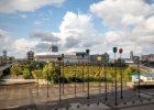 La Défense  výhled na hřbitov za Archou : La Defense, Paříž 2021, architektura