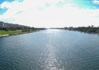 20130829-021  most a pohled z mostu Reichsbrücke : panorama, řeka Dunaj